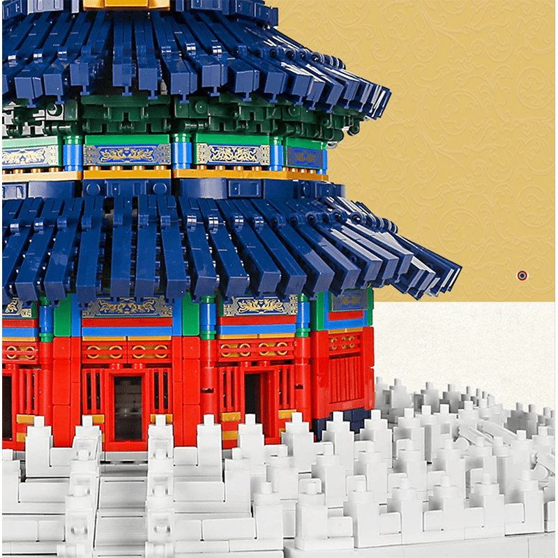 Brick MOC Temple Of Heaven | 5532pcs - Brick Car Merchant