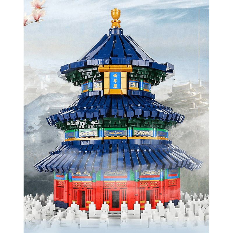 Brick MOC Temple Of Heaven | 5532pcs - Brick Car Merchant