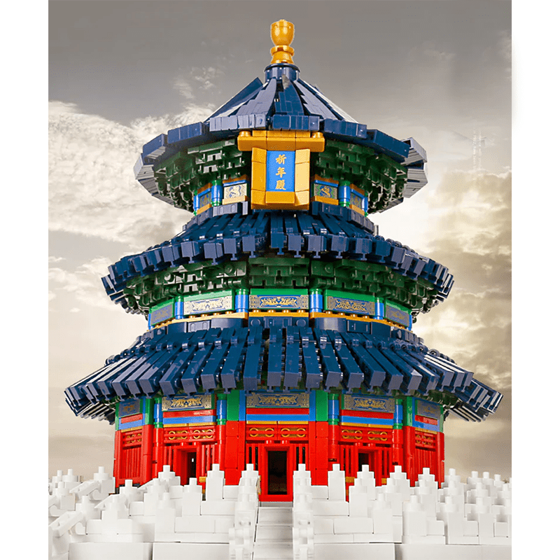 Brick MOC Temple Of Heaven | 5532pcs - Brick Car Merchant