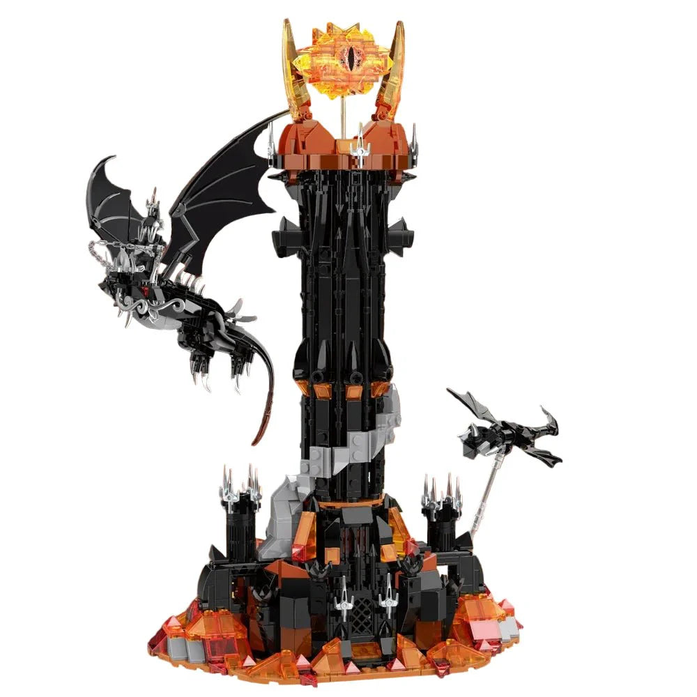 Brick MOC The Dark Tower The Lord of the Rings | 1163pcs - Brick Car Merchant