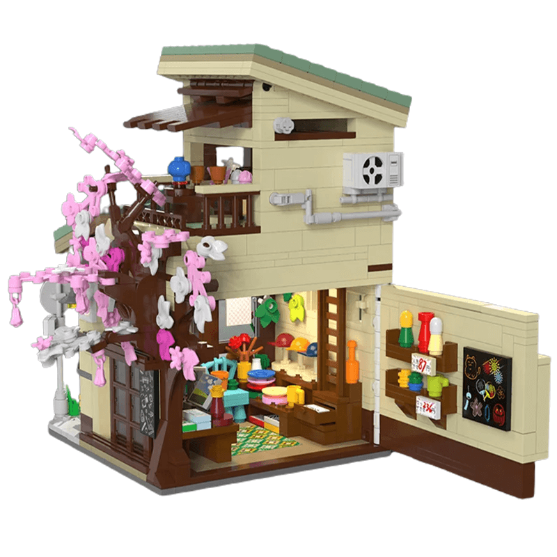 Brick MOC Japanese Architects Bundle | 2887pcs - Brick Car Merchant