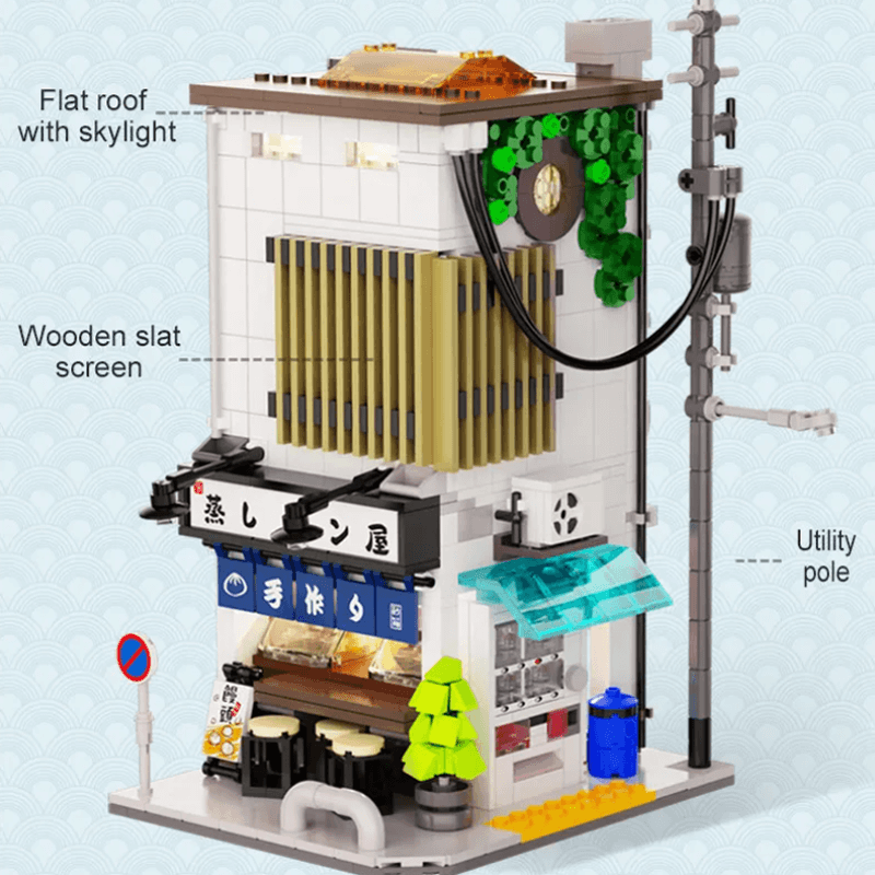 Brick MOC Japanese Architects Bundle | 2887pcs - Brick Car Merchant