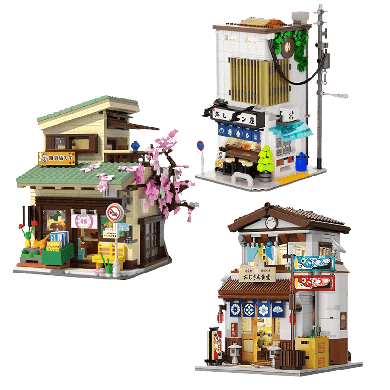 Brick MOC Japanese Architects Bundle | 2887pcs - Brick Car Merchant