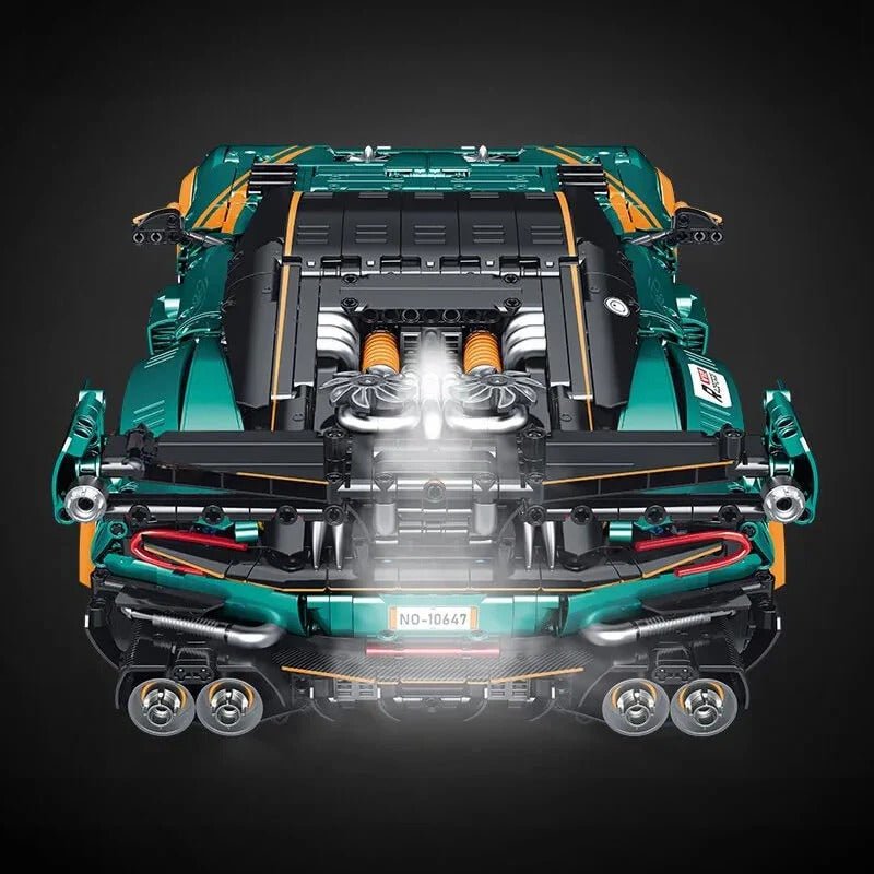 LEGO MOC Turbocharged Vantage V12 Grand Tourer | 3793pcs - Brick Car Merchant