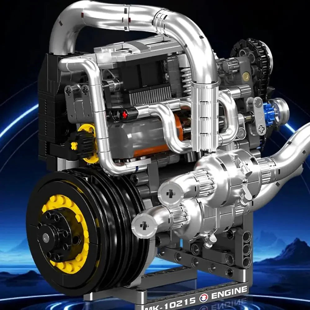 LEGO MOC V8 Supercar Engine Kit | 739pcs - Brick Car Merchant