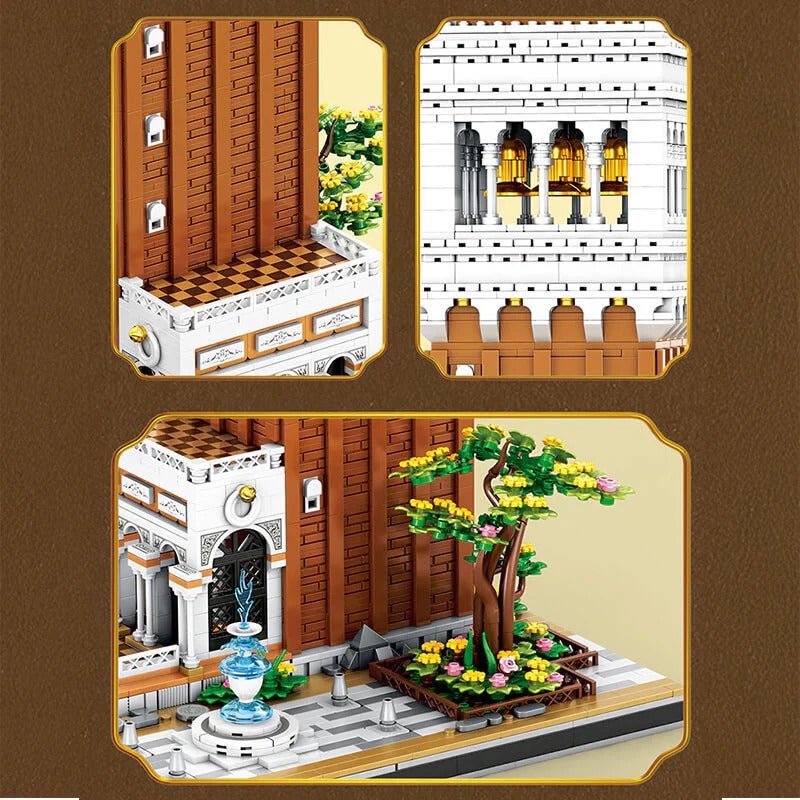 Brick MOC Venetian Bell Tower | 3902pcs - Brick Car Merchant